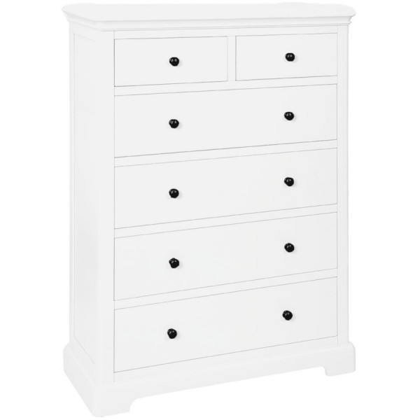 Cotsworth 2 Over 4 Tall Chest White